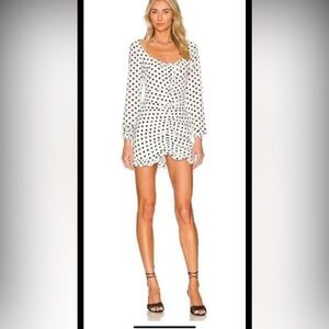 Revolve More To Come Polka Dot Dress